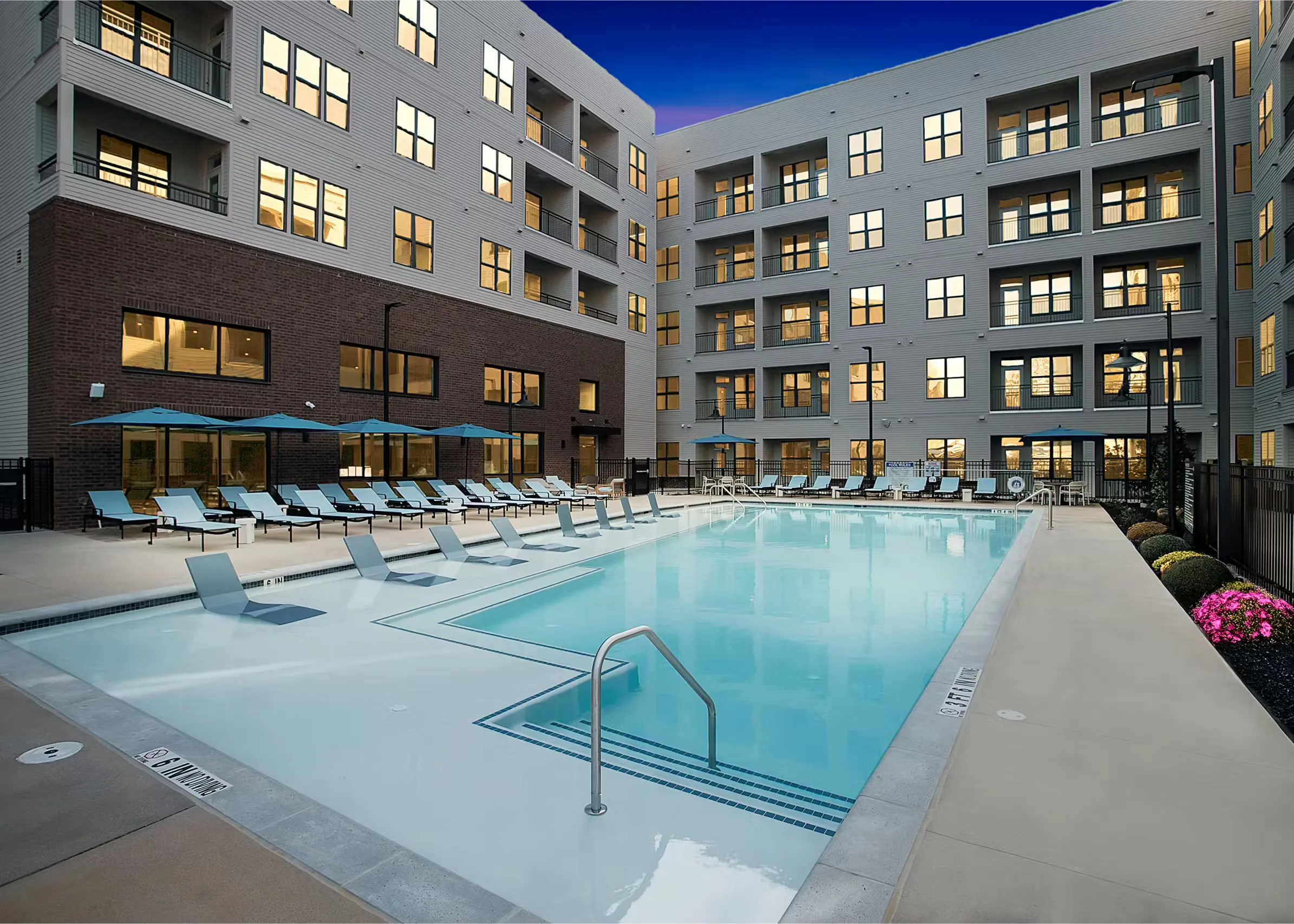 Interior view of AMLI Residential community