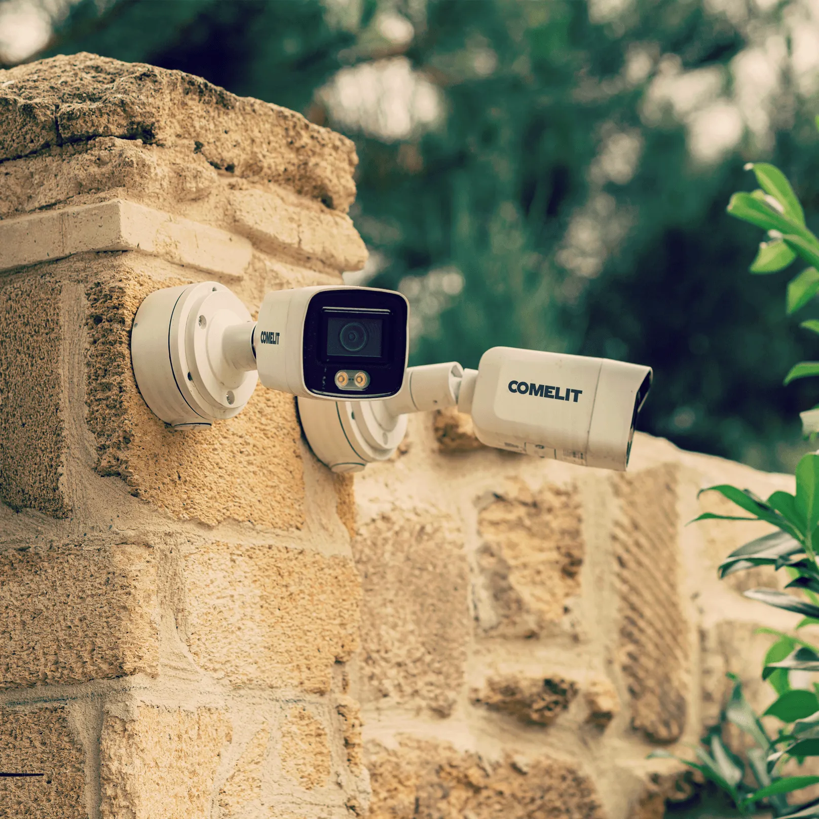 CCTV camera installed and with a specific resolution